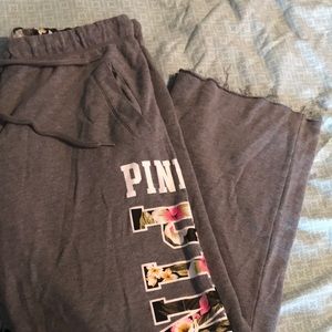 PINK spring break boyfriend pants